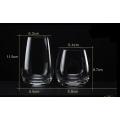 15oz Etched Stemless Wine Glasses,whisky glass lead free ,crystal glass cup